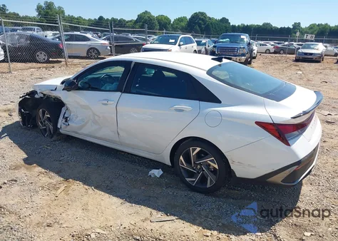 2025 Hyundai Elantra Sel Sport from USA, damaged, VIN KMHLM4DG6SU903101